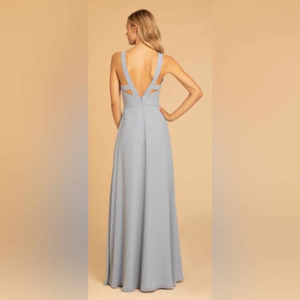 Hayley Paige Bridesmaid dress, COLOR PLATINUM